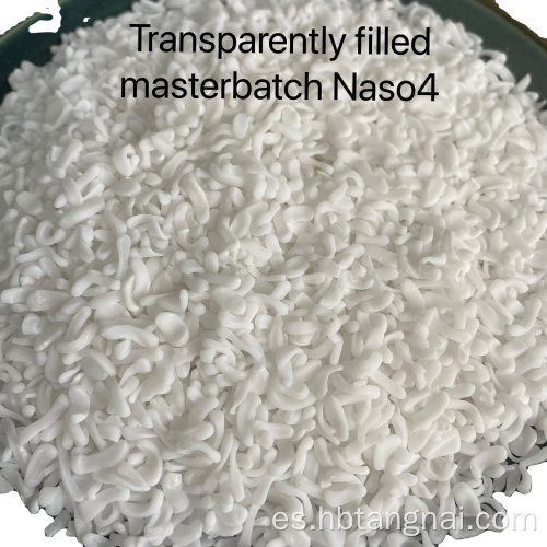 Sulfato de sodio MasterBatch de relleno más vendido